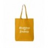Mindfulness Kindness Cotton Canvas Tote