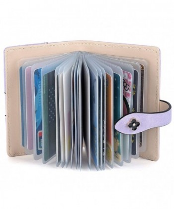 UTO Credit Holder Leather Lavender