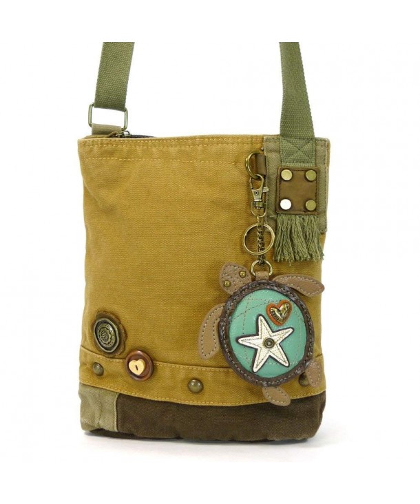 Handbag Crossbody TURTLE Canvas Messenger