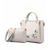 Handle Handbags Designer Shoulder Embroidery