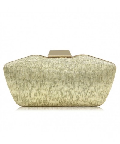 Pleated Evening Clutches Handbags Shoulder