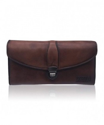 Capacity Handmade Genuine Leather 923Coffee