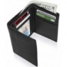 Trifold Leather Wallets Men Slim