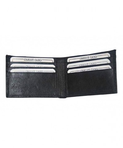 Genuine Leather Mens Wallet Window