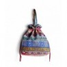 Fabrics Handbag Multicolored Everyday Drawstring