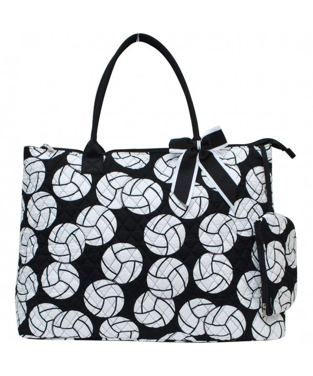 Vollyball Print NGIL Quilted Overnight
