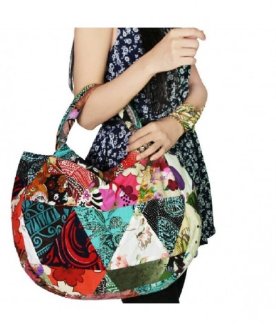 kilofly Bohemian Shoulder Handbag Patchwork