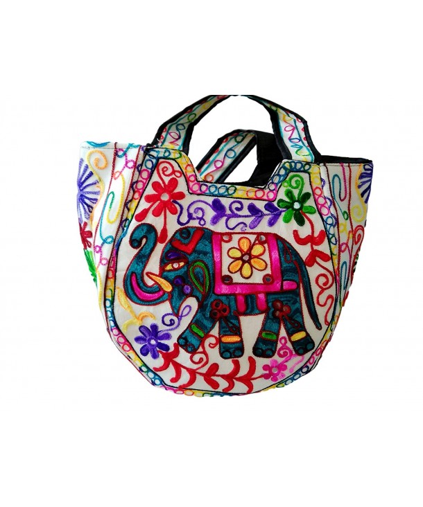 Indian Handmade bag Women Shoulder bag Elephant Embroidery bag Vintage bag