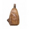 SEALINF Grain Leather Chest Backpack