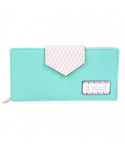 Damara Womens Stripe Bifold Wallet