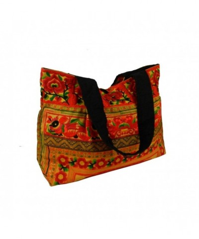 Shoulder Hilltribe Ethnic Embroidered Fabric
