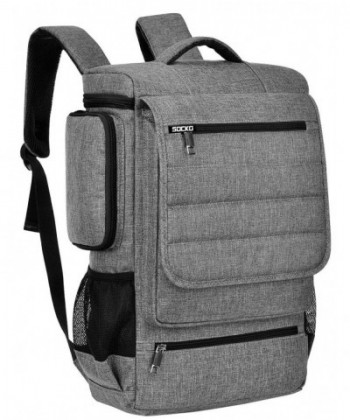 Backpack BRINCH Multifunctional Backpacks Grey Black