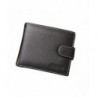 Genuine Leather Trifold Fastener Closure