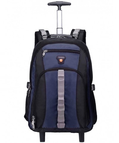 Resistant Business Rolling Backpack Compartment