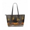 InterestPrint Halloween Leather Shoulder Handbags