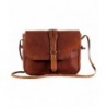 Genuine Brown Leather Square Goatter