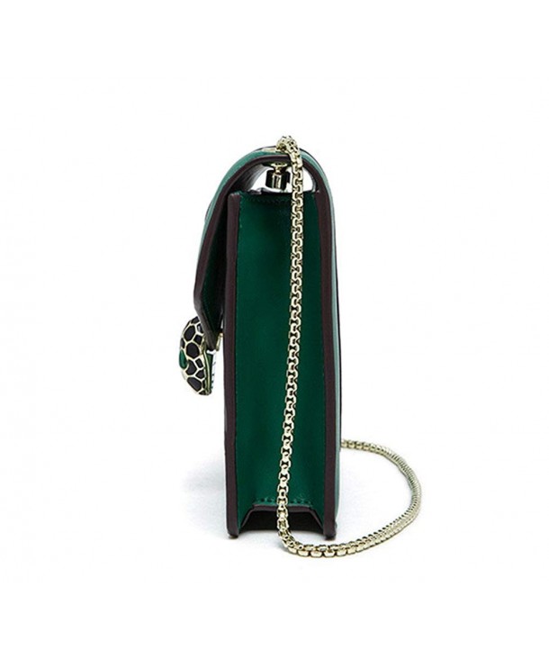 Women Genuine Leather Messenger Handbags-Cover Crossbody Bag 4 Colors ...