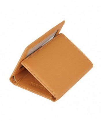 Banuce Womens Genuine Leather Trifold