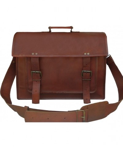 Leather Messenger Handmade Laptop Satchel