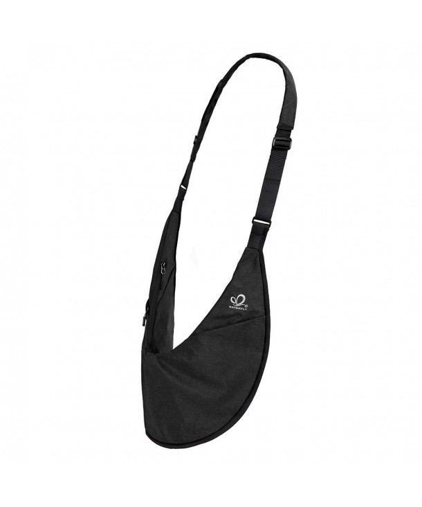 Packable Sling Bag for Women Travel Crossbody Bag Shoulder Purse Anti-Theft - Black - CH18GZEX27H