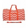 World Traveler Duffle Orange Chevron