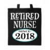 Inktastic Retired Nurse Retirement Black