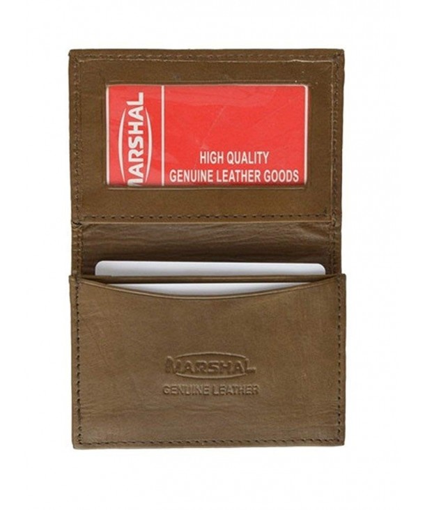 Genuine Leather Expandable Credit Business