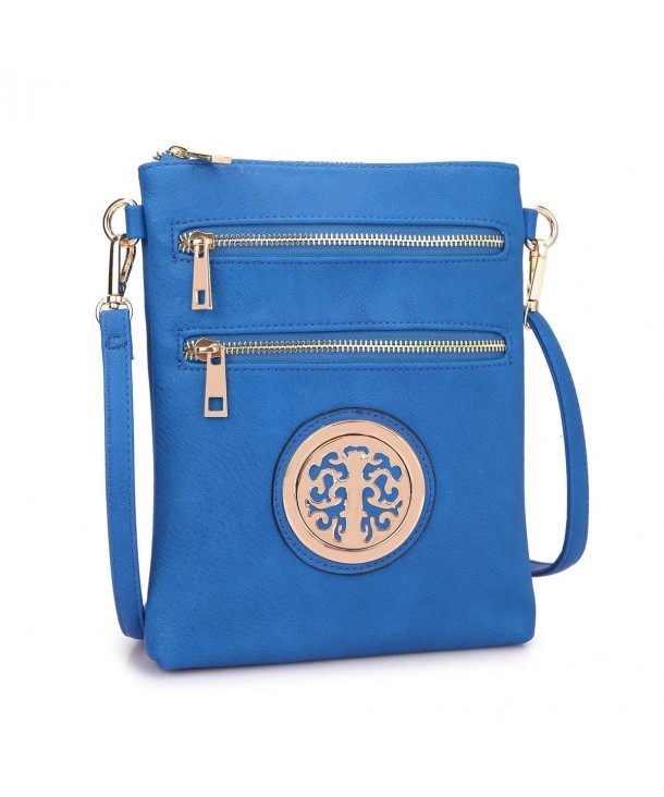 Crossbody Messenger Lightweight Functional - Large Version-blue ...