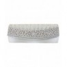 Pearls Rhinestones Evening Shoulder Handbag