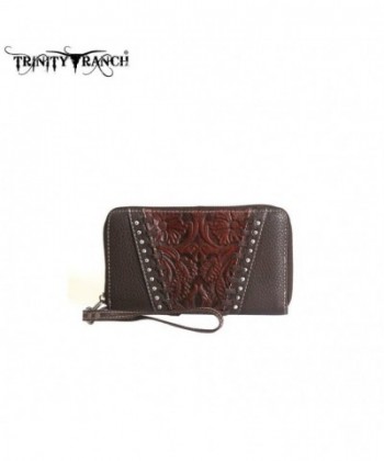 TR12 W003 Montana West Trinity Wallet Coffee