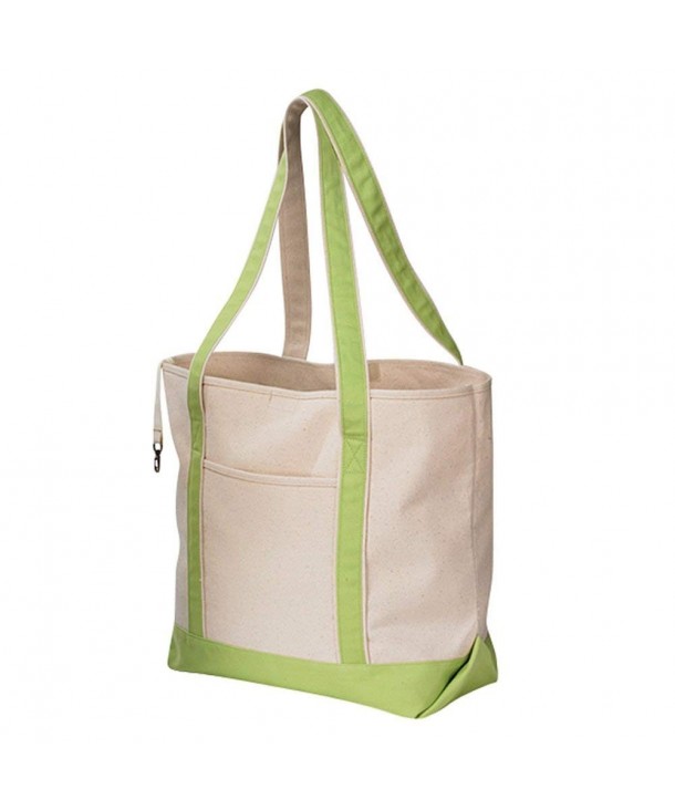 Natural Lime Beach Tote Bag