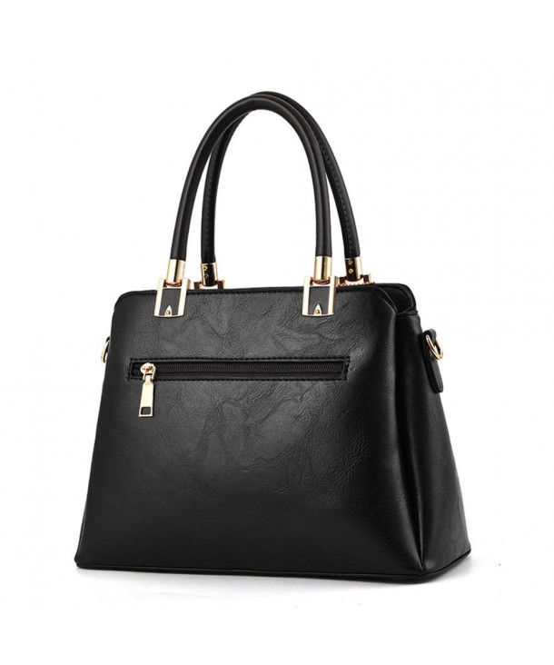 Top Handle Handbags for Women Three Internal Layering Shoulder Bags ...