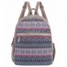 Backpack Canvas Daypack Bookbags Multicoloured