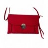 Crossbody Stylish Clutch Wristlet Red