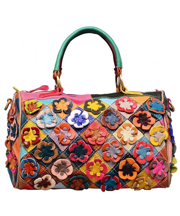 Women's Hobo Shoulder Bags Cross Body Tote Handbags Purses with Flower ...