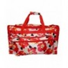 Fashion Print Travel Duffle Flowers