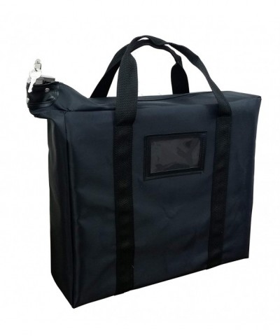 Briefcase Style Locking Document Bag