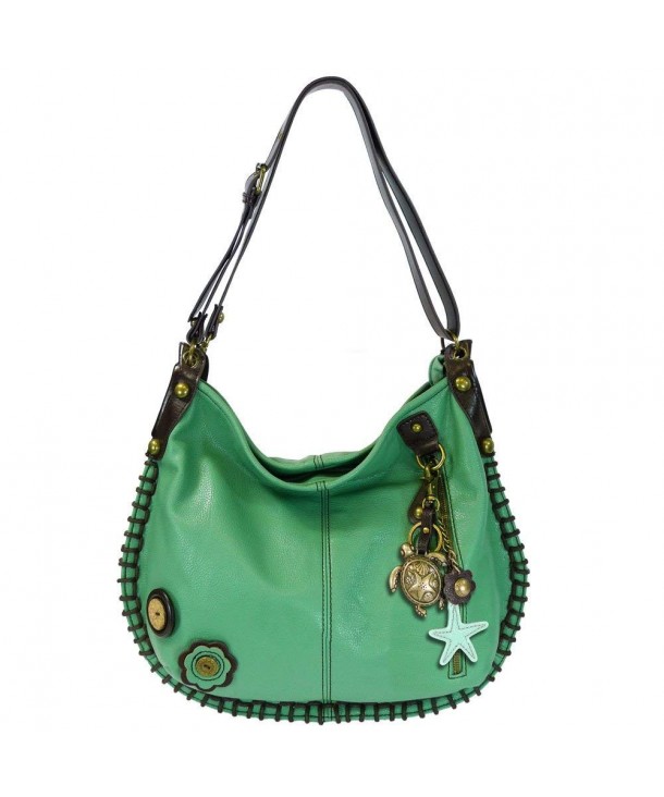 Charming X large Handbags Chala M808 Teal TU1