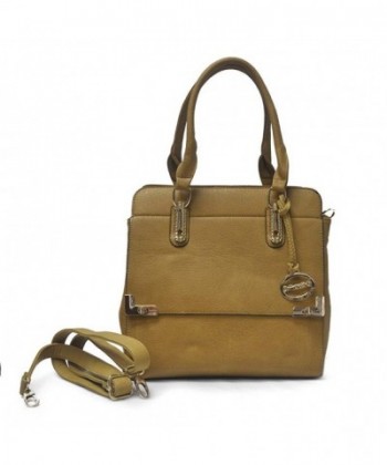 Sorrentino Sori Collection Satchel Camel