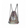 Sparkly Sequin Backpack Drawstring Rainbow