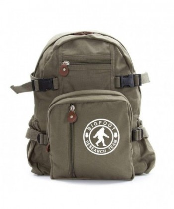 Bigfoot Research Heavyweight Canvas Backpack