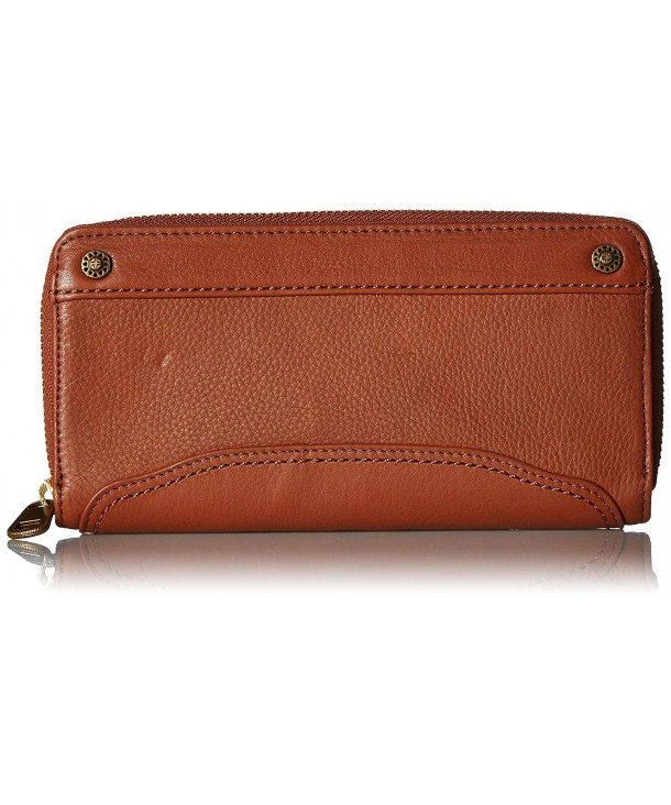 Sak Womens Around Wallet Cognac