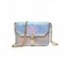 Marchome Hologram Leather Crossbody Shoulder