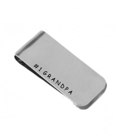 Grandpa Personalized Money Clip Aluminum