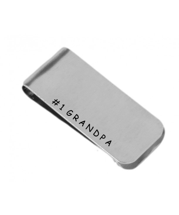 Grandpa Personalized Money Clip Aluminum