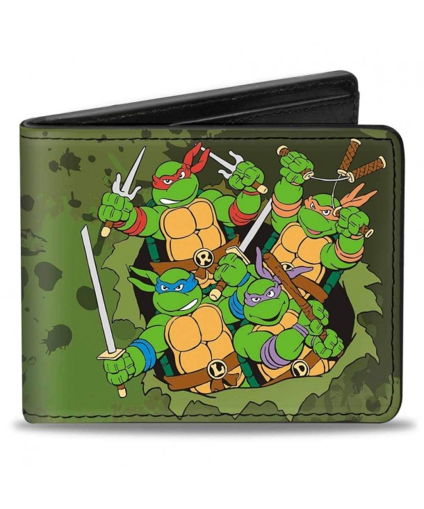 Buckle Down Bifold Wallet Ninja Turtles