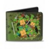 Buckle Down Bifold Wallet Ninja Turtles