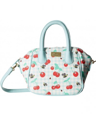 Luv Betsey Womens Satchel Cherries