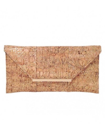 Unique Pattern Laser Envelope Clutch