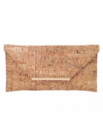 Unique Pattern Laser Envelope Clutch